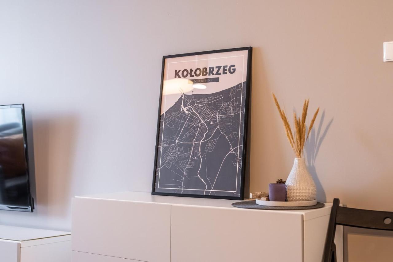 Ferienwohnung Przystan Kolo Brzegu Kolberg Exterior foto